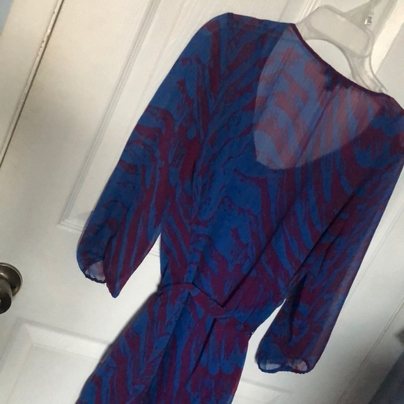 ❤️Sheer Express Zebra Print Dress - Picture 2 of 6